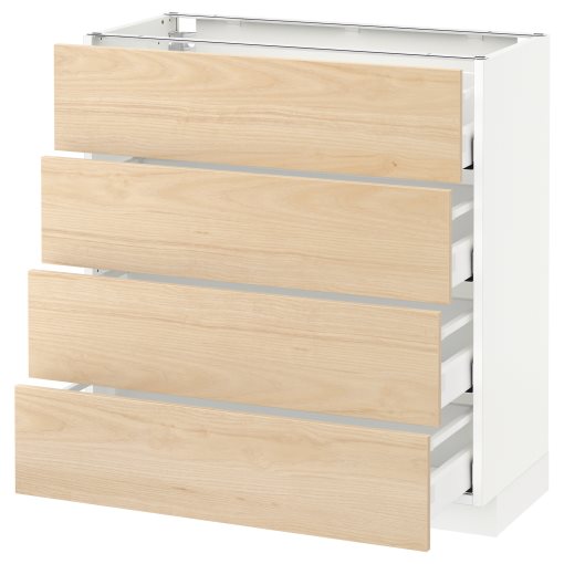 METOD/MAXIMERA, base cabinet 4 fronts/4 drawers, 092.161.90