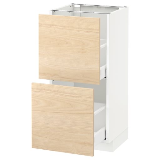 METOD/MAXIMERA, base cabinet with 2 drawers, 092.162.32