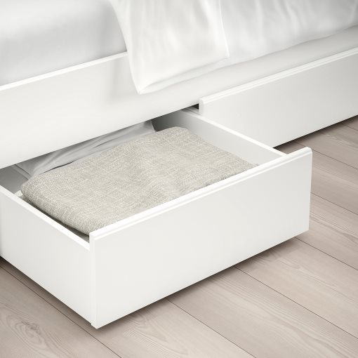 SONGESAND, bed frame with 4 storage boxes, 140X200 cm, 092.413.35