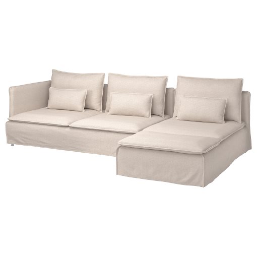 SÖDERHAMN, 4-seat sofa with chaise longue and open end, 094.421.50