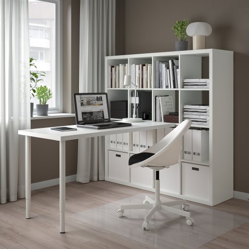 KALLAX/LAGKAPTEN, desk combination, 147x179x147 cm, 094.816.79