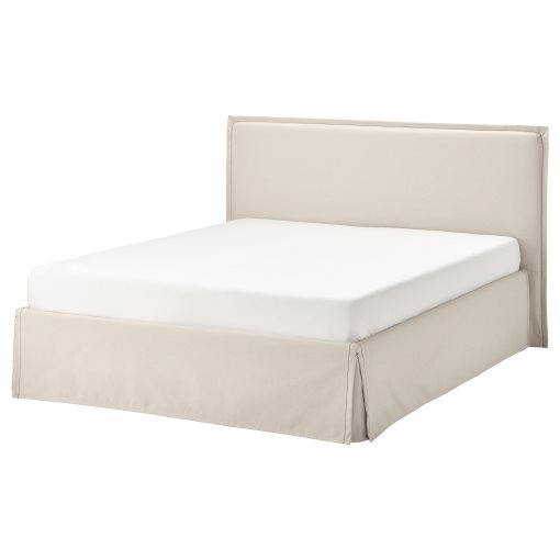 TÄRNKULLEN, upholstered bed frame, 160x200 cm, 095.692.24