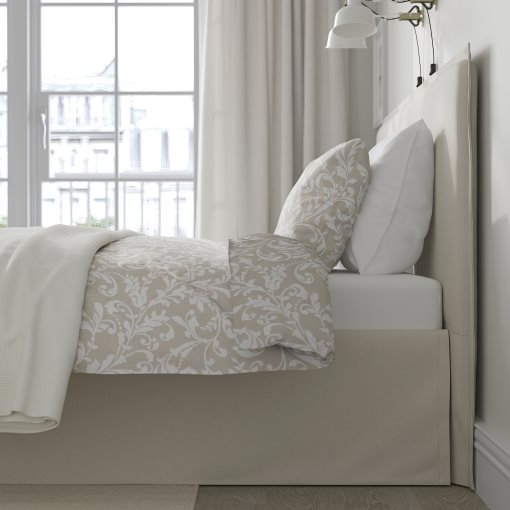 TÄRNKULLEN, upholstered bed frame, 160x200 cm, 095.692.24