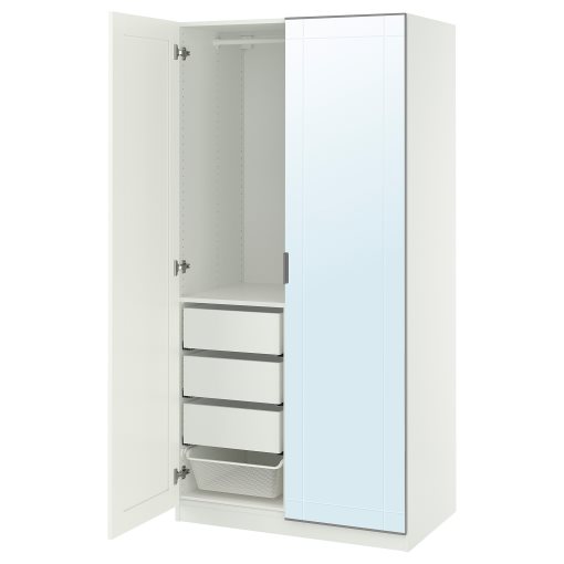PAX/KAMMAR/GULL, wardrobe combination, 100x60x201 cm, 095.725.18
