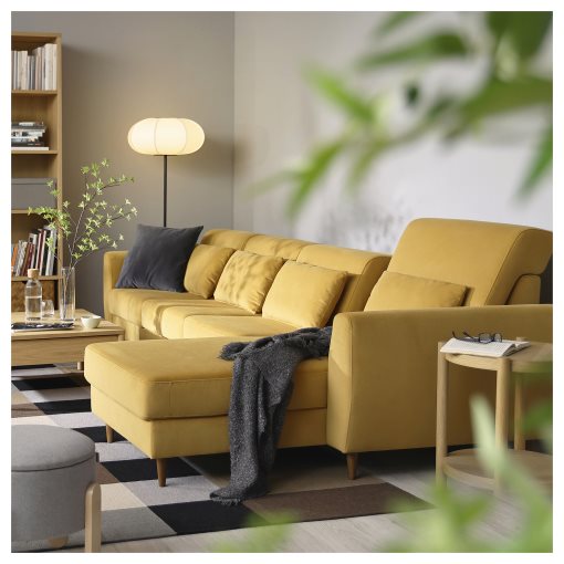4-seat sofa with chaise longue, 095.776.10