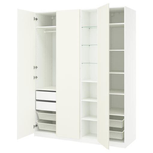 PAX/VIKANES, wardrobe combination, 185x60x236 cm, 096.072.16
