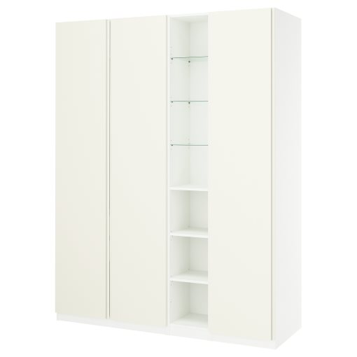 PAX/VIKANES, wardrobe combination, 185x60x236 cm, 096.072.16