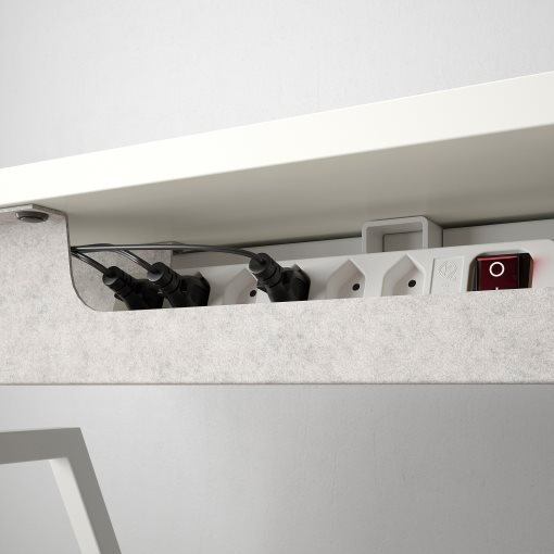 TROTTEN/MARKUS, desk and chair/electric, 160x80 cm, 096.316.50