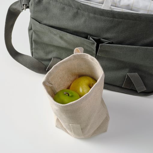 HAJMAL, snack bag/fabric, 14x6x22 cm, 105.154.90