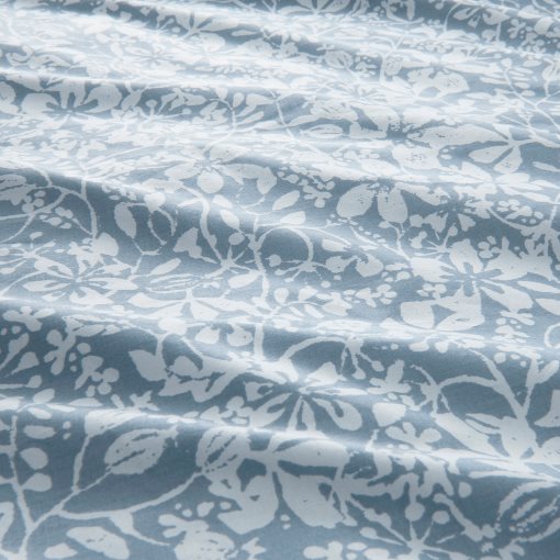 SOMMARSLÖJA, duvet cover and 2 pillowcases/floral pattern, 240x220/50x60 cm, 105.297.55