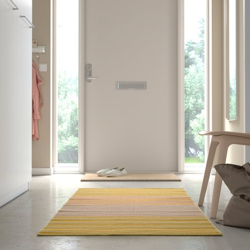 KORSNING, rug flatwoven/striped/in/outdoor, 80x150 cm, 105.414.89