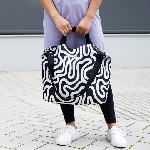 RÄCKLA, bag foldable, 48x36 cm/20 l, 105.780.34