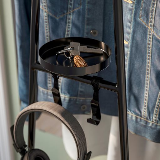 ÄLGANÄS, clothes rack with shoe storage, 46x39x166 cm, 105.858.88