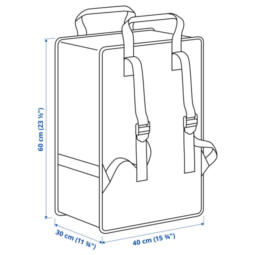 GÖRSNYGG, bag, 40x30x60 cm/72 l, 105.959.48
