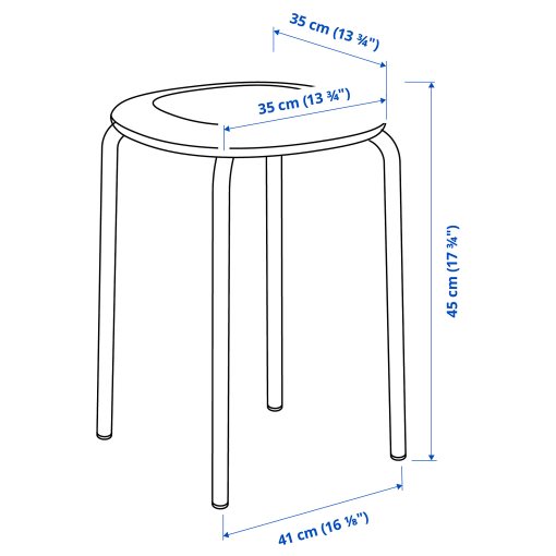 GULTARP, stool, 106.013.84
