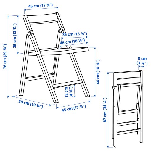 IKEA PS 2026, πτυσσόμενη καρέκλα, 106.178.94