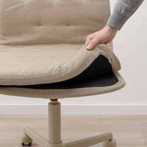 MULLFJÄLLET, καρέκλα συνεδρίου με ροδάκια, 193.997.97