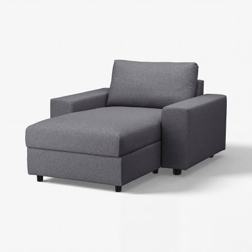 VIMLE, chaise longue with wide armrests, 194.091.45