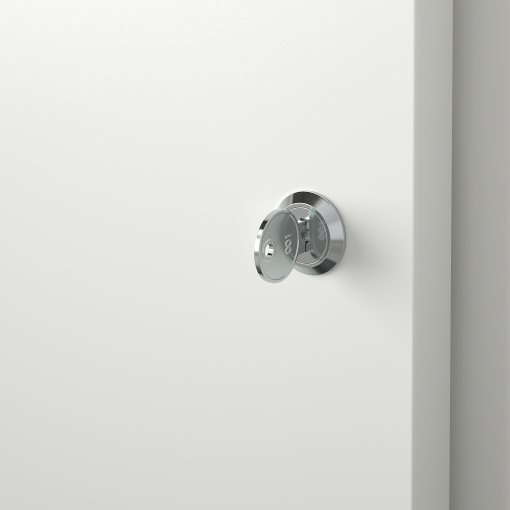 TROTTEN, ντουλάπι με συρόμενες πόρτες/πίνακας ανακοινώσεων, 80x180 cm, 194.296.43