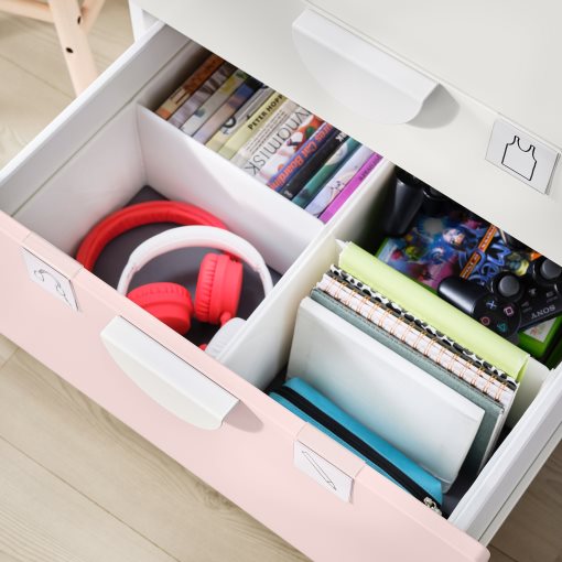 SMASTAD/PLATSA, ντουλάπα με 4 συρτάρια, 60x57x181 cm, 194.309.05