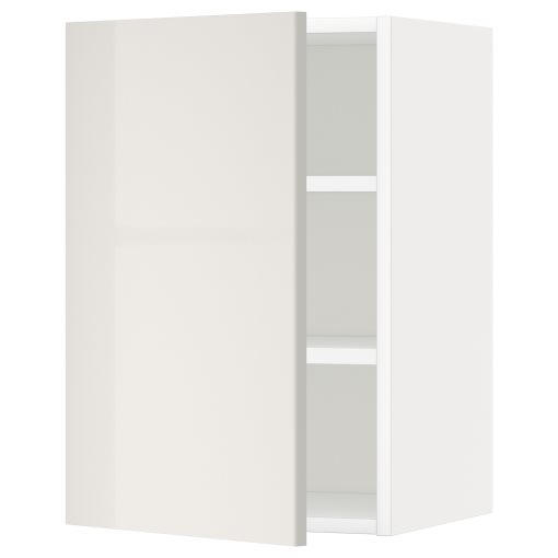 METOD, ντουλάπι τοίχου με ράφια, 40x60 cm, 194.691.01