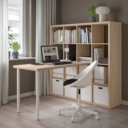 KALLAX/LAGKAPTEN, desk combination, 147x159x147 cm, 194.816.50