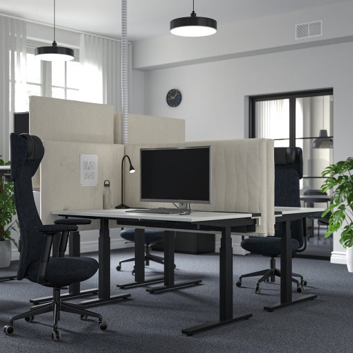 MITTZON, desk sit/stand/electric, 140x80 cm, 195.285.58