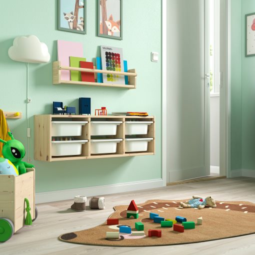 TROFAST, wall storage, 93x21x30 cm, 195.754.89