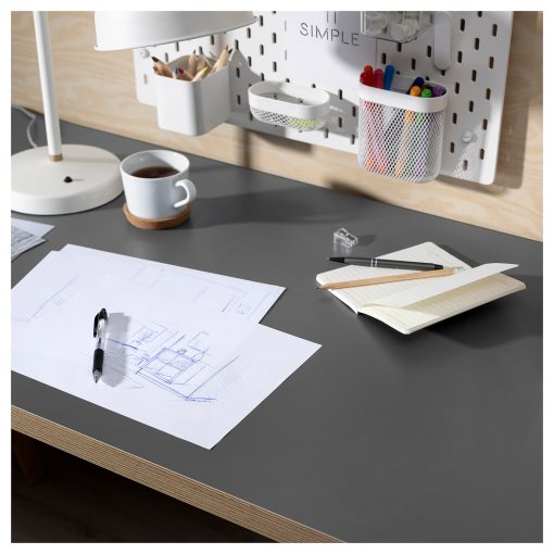 LAGKAPTEN/ALEX, desk, 120x60 cm, 195.849.26