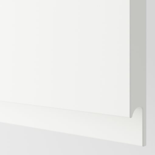 METOD, corner base cabinet with pull-out fitting, 128x68 cm, 195.851.53