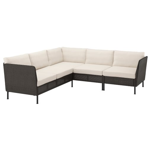 VITTSKÄR, 4-seat modular corner sofa, outdoor, 195.912.29
