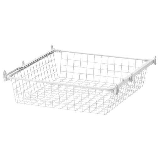 ALTARLIDEN, wire basket with pull-out rail, 60x62 cm, 196.039.58