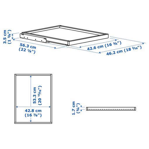 KOMPLEMENT, pull-out tray, 202.463.60