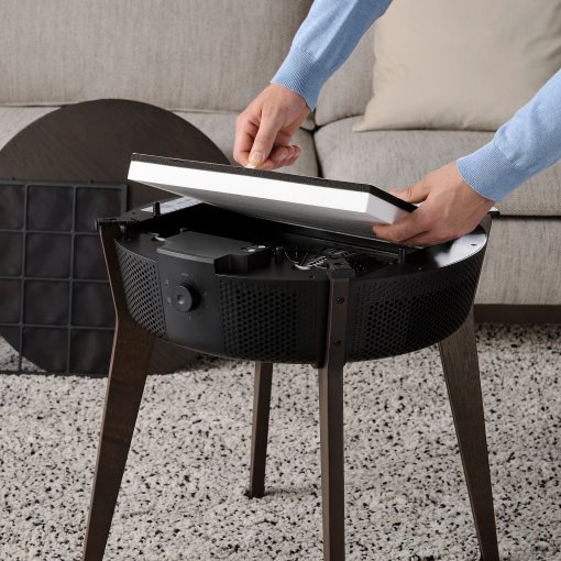 STARKVIND, table with air purifier, 205.019.54