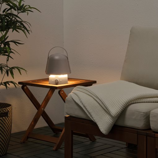 VAPPEBY, φωτιστικό ηχείο bluetooth εξωτερικού χώρου, 205.107.36