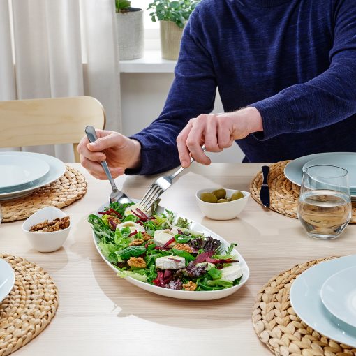 FRÖJDEFULL, serving plate, 40x19 cm, 205.197.32