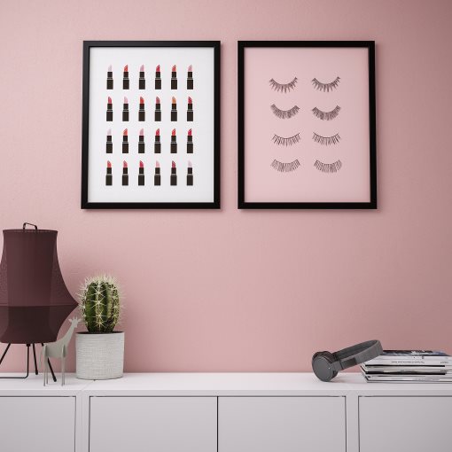 BILD, poster/Pink lipstick 2 pack, 40x50 cm, 205.277.32