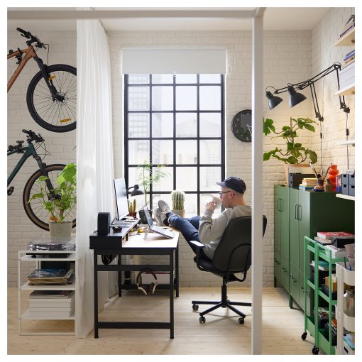 FÖNSTERBLAD, block-out roller blind, 80x155 cm, 205.383.92