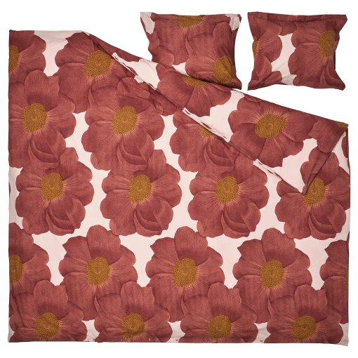 SVARTKLINT, duvet cover and 2 pillowcases, 240x220/50x60 cm, 205.410.16