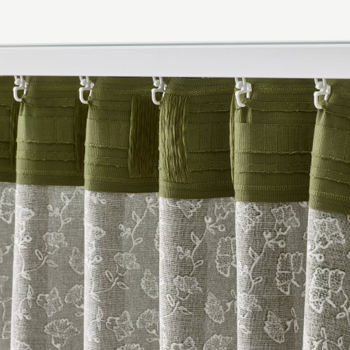 TRYSTÄVMAL, curtains 1 pair, 145x300 cm, 205.597.04