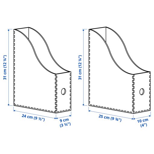 KNUFF, magazine file set of 2, 205.625.13