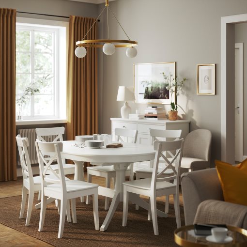 ROSENTORP, extendable table, 160/215x110 cm, 205.682.56