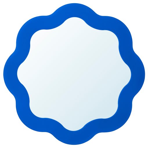 PRUNKHALLON, mirror, 40 cm, 205.750.06
