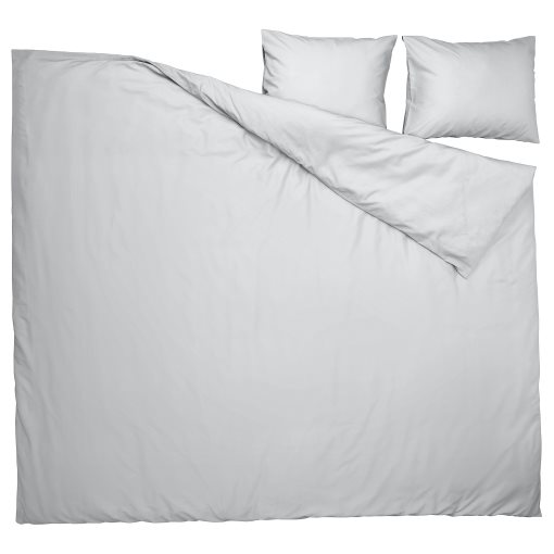 PILTANDVINGE, duvet cover and 2 pillowcases, 240x220/50x60 cm, 205.790.90