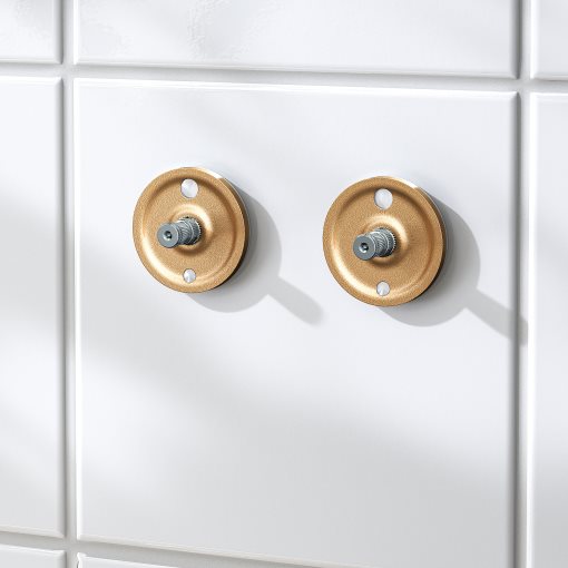 KROKSJÖN, adhesive wall mounting kit, 2 pack, 205.830.87