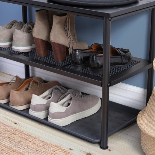 NIPÅSEN, bench with shoe storage, 79x35x52 cm, 205.861.42
