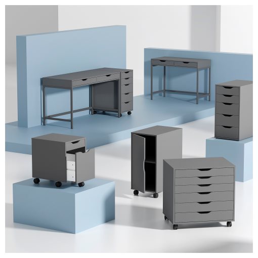 ALEX, drawer unit on castors, 67x66 cm, 205.888.91