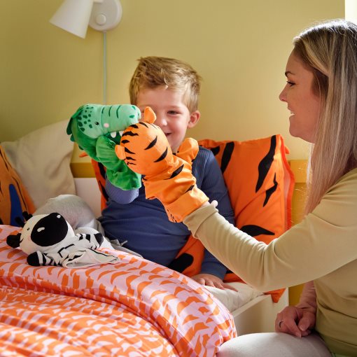 NATTHÄGER, 3-piece hand puppet set, 205.972.54