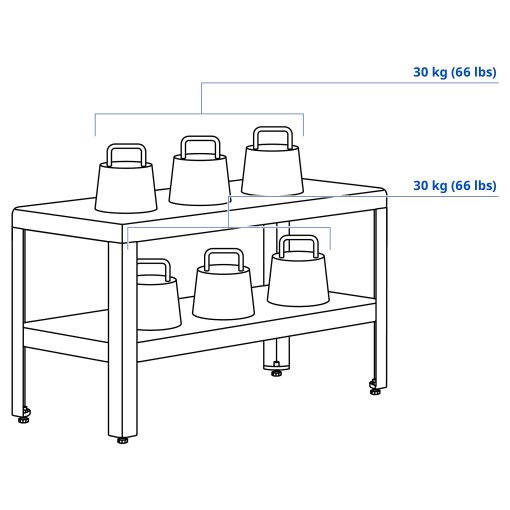 KOLBJÖRN, shelving unit outdoor/indoor, 80x45 cm, 206.018.64