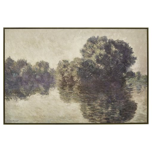 BLODFLÄDER, picture/The Seine at Giverny, 118x78 cm, 206.019.15